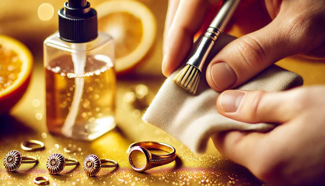 Jewellery Cleaning in Progress