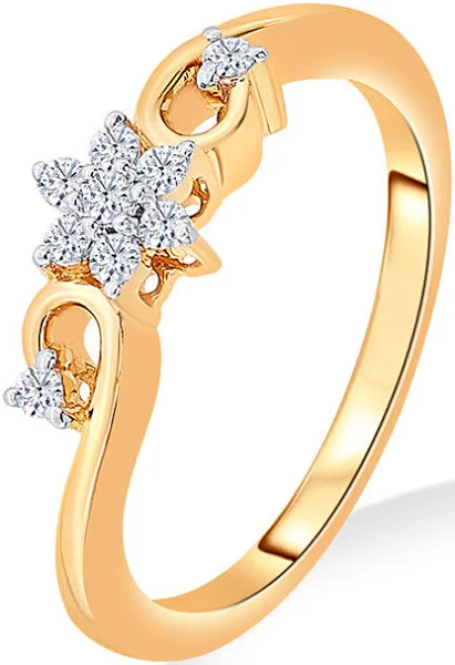 Floral Gold Ring
