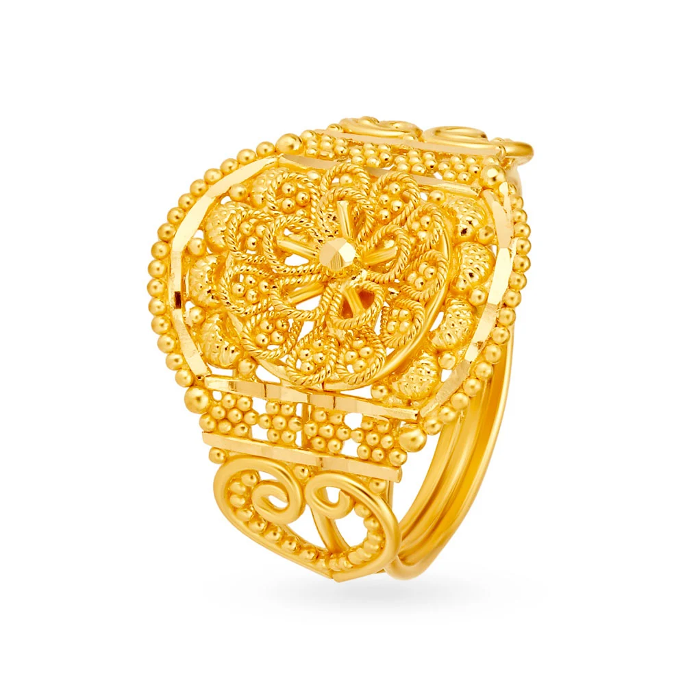 Intricate Gold Ring