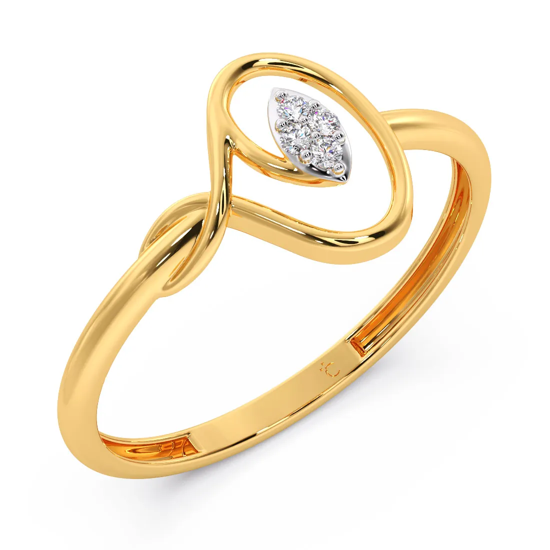 Modern Gold Ring