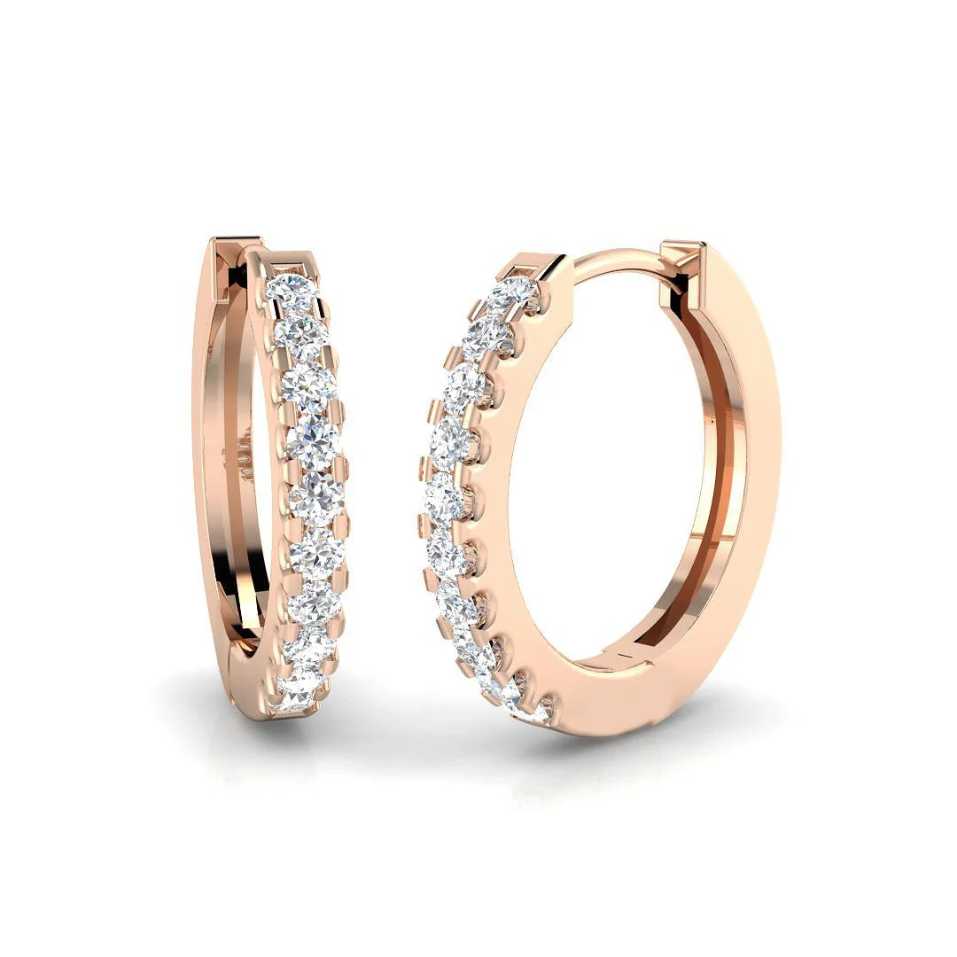 Rose Gold Earrings