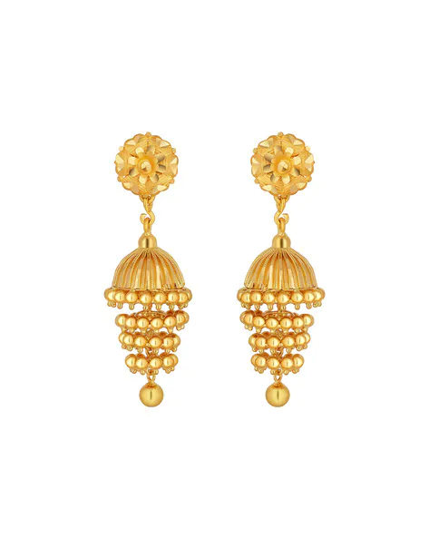 Gold Jhumkas